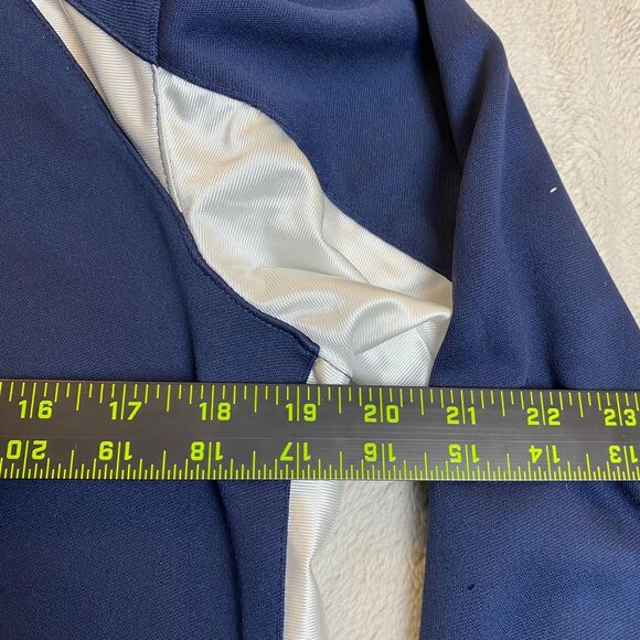 Nike Mens Jacket XL Navy & White Sportswear Full-Zip - Picture 4 of 6